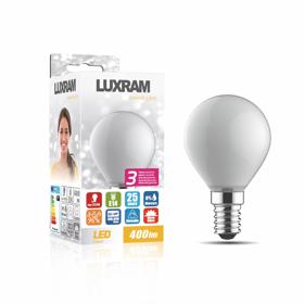 763542133  Value Classic LED Ball E14 Dimmable 4W 2700K 400lm